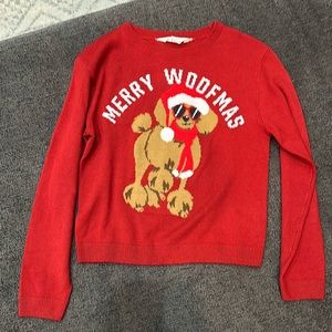 MERRY WOOFMAS H&M Christmas Sweater |Size 12